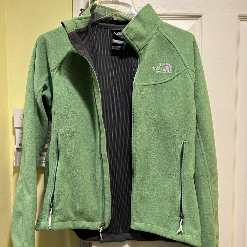 The North Face Light Green Fleece Jacket